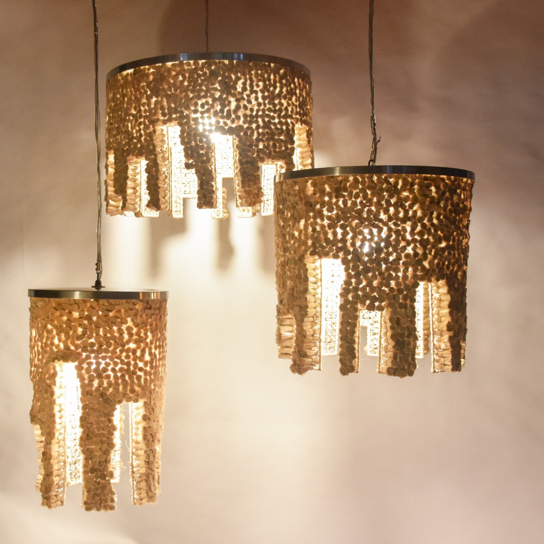 RICE FIELD SKYLINE HANGING LAMP By TADECO HOME