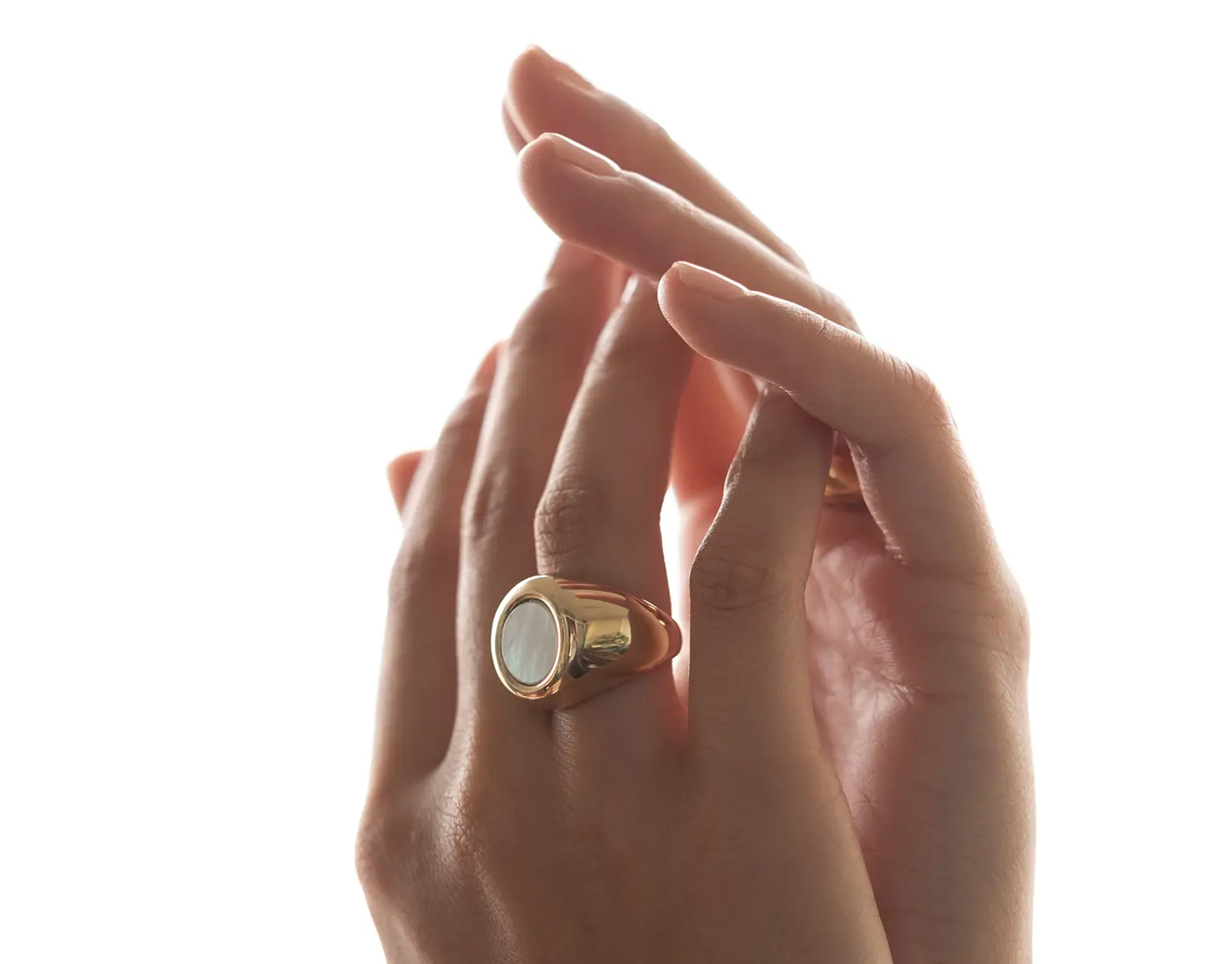 Golden Monstera Ororo Ring
