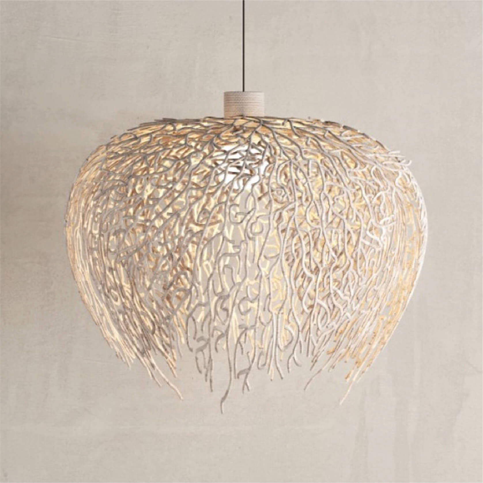 Fan Coral Pendant Lamp by Tadeco Home - Design Commune Feature