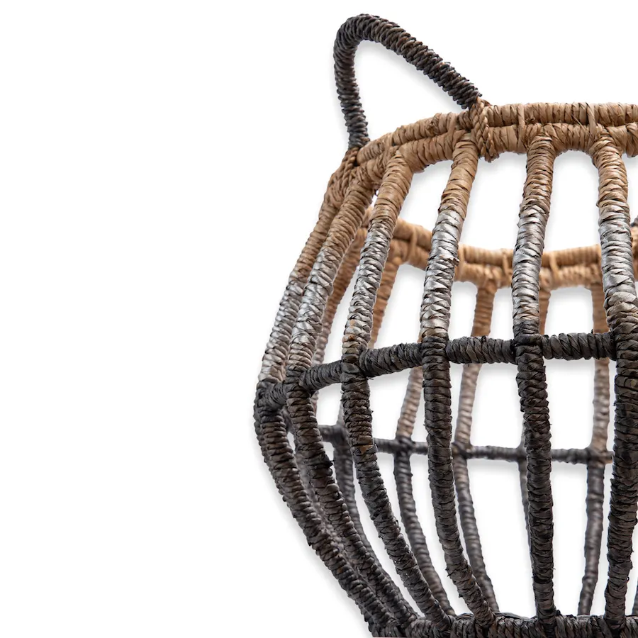 Open Weave Round Basket, image 3