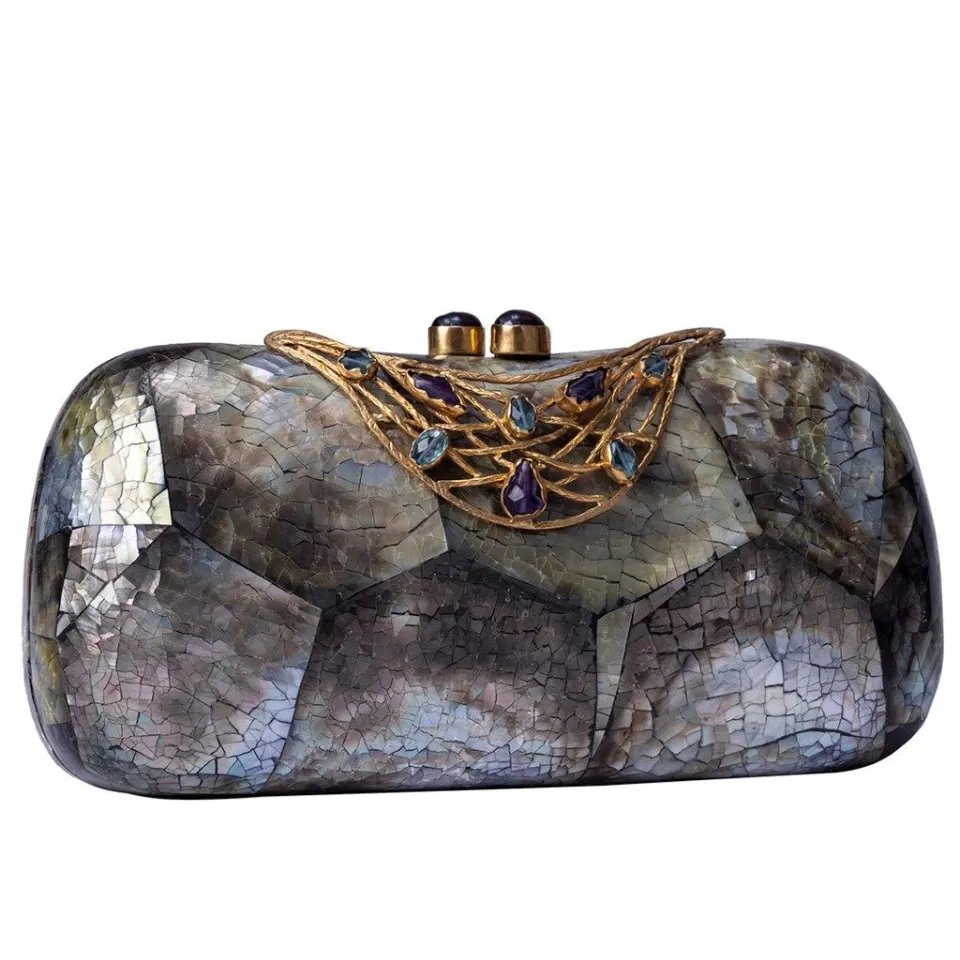 Aurora clutch (grey) , image 1
