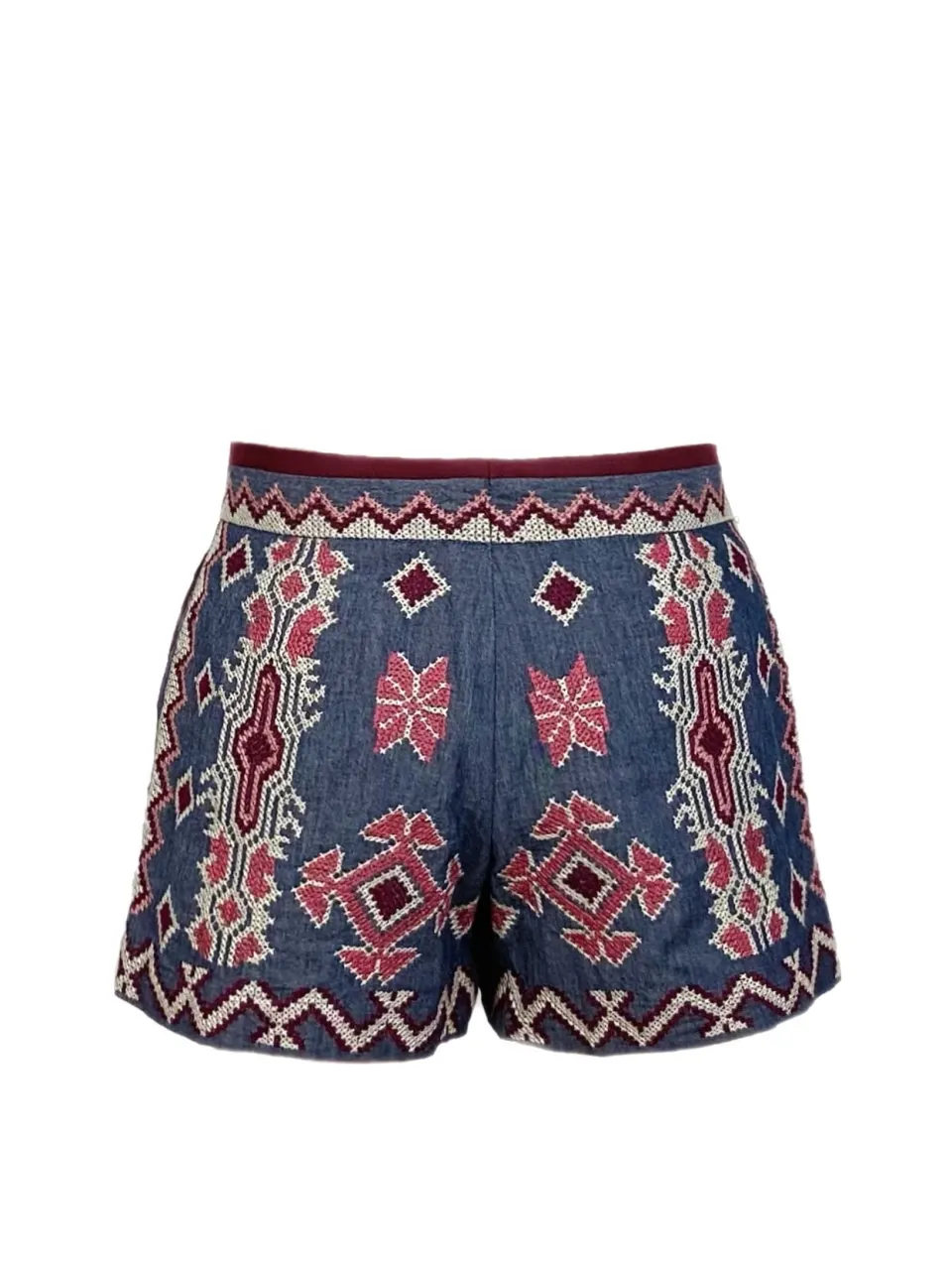 TRIBO SHORTS, Chamb Berry, image 2