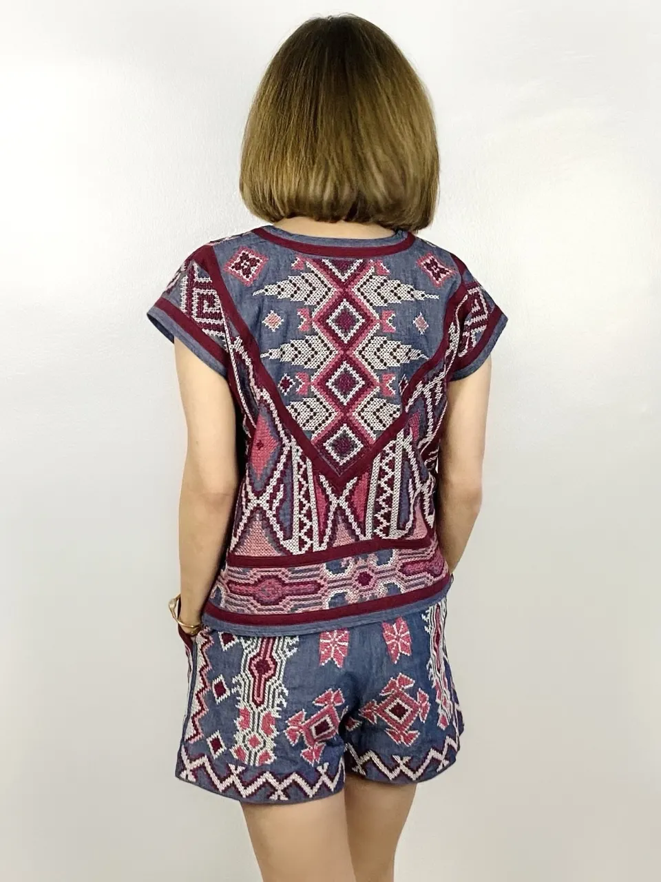 TRIBO SHORTS, Chamb Berry, image 4