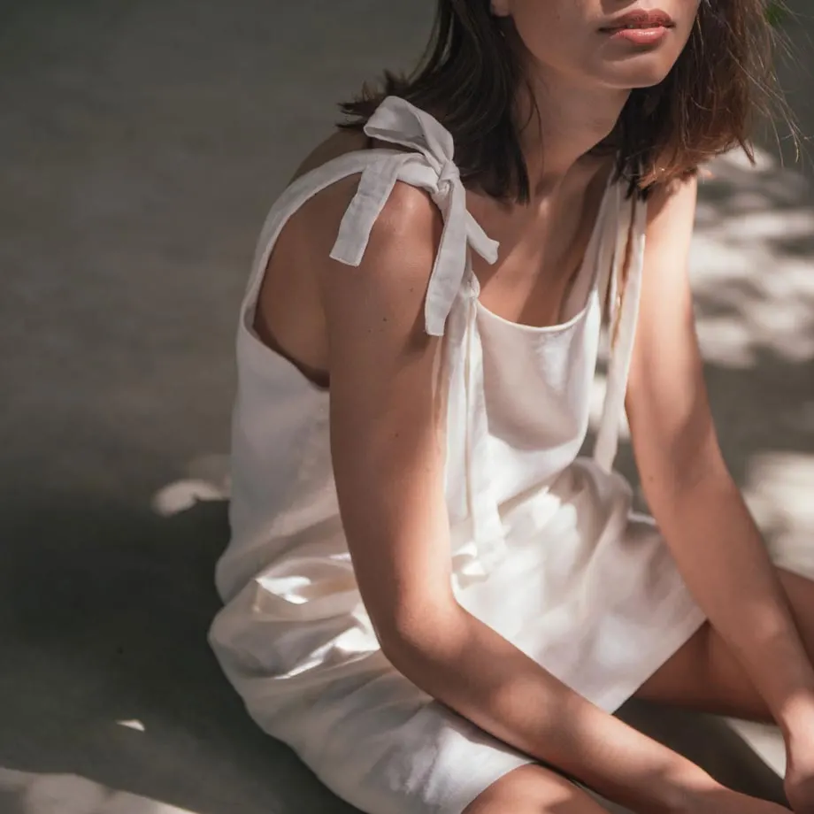Blanca Mini Dress / Cream , image 4
