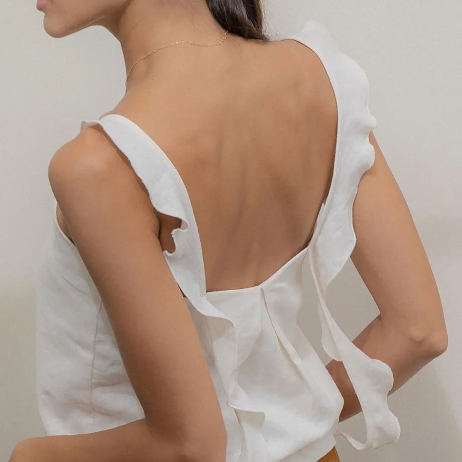 Emilia Top / White, image 4