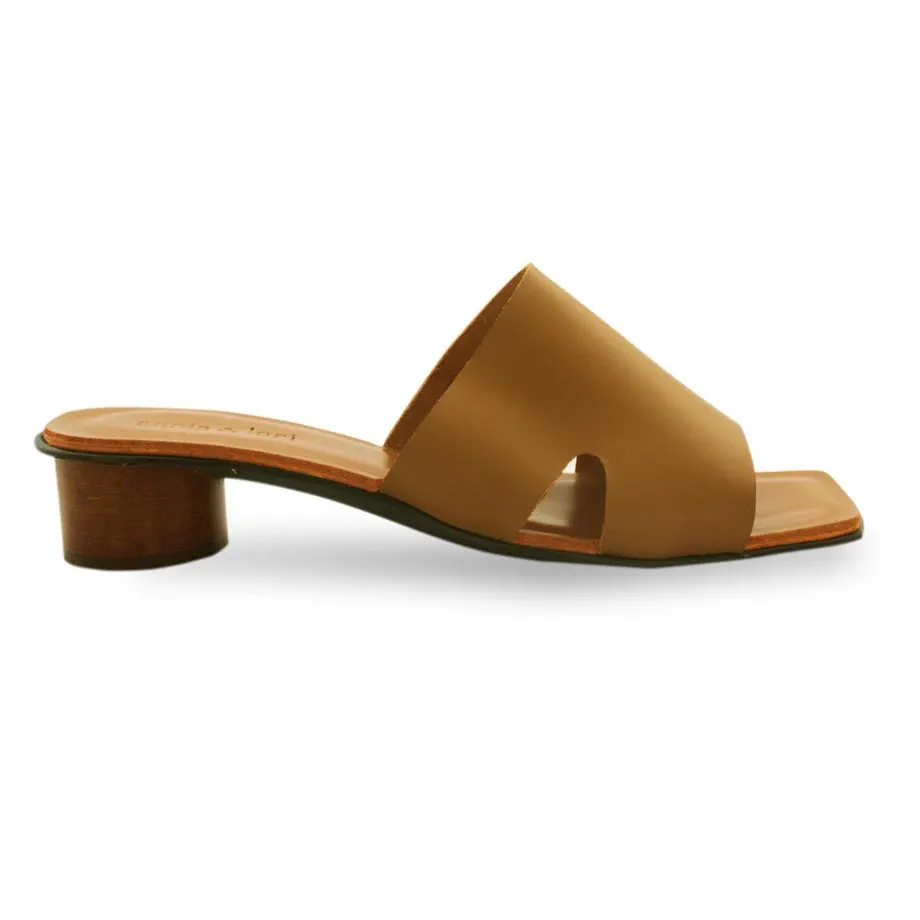 Nicola the Modern Bakya in Golden Tan, image 3