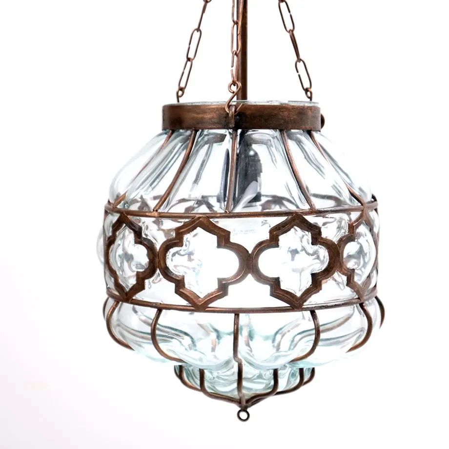  Majarasha Morrocan Blown Glass Pendant , image 2