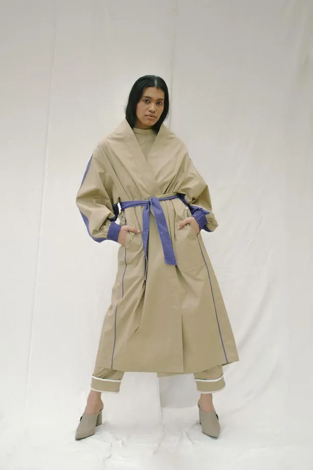 Look 10: Kimono Robe Coat, image 2