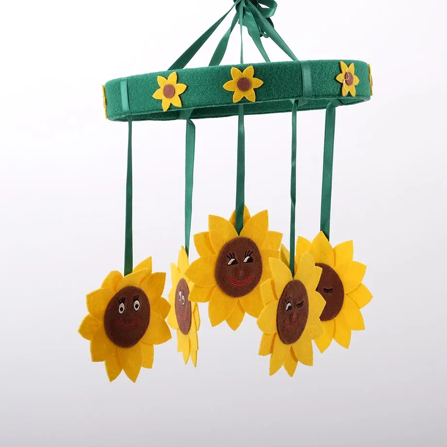 Sunflower Ring Mobile, image 1
