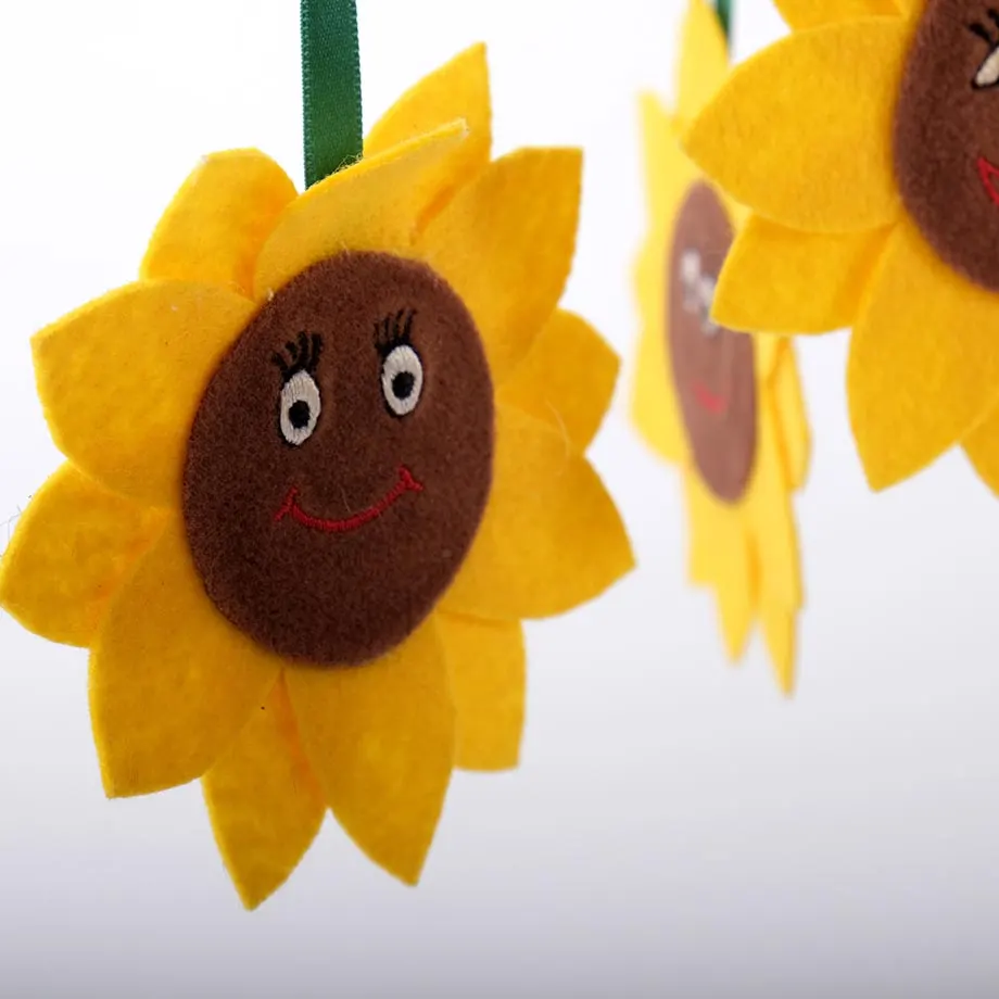 Sunflower Ring Mobile, image 3