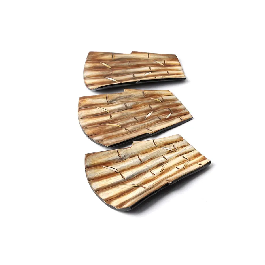 Spoon Rest Brownish Bamboo Design, image 3