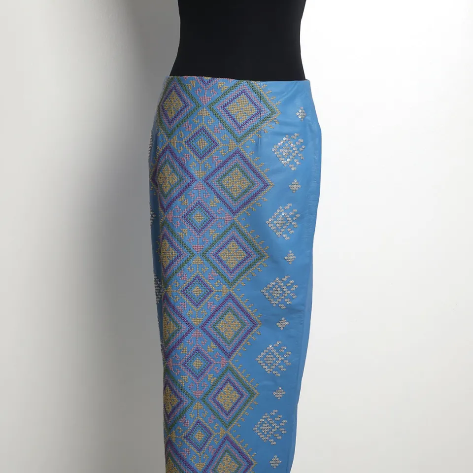 Leather Slim Skirt, image 2