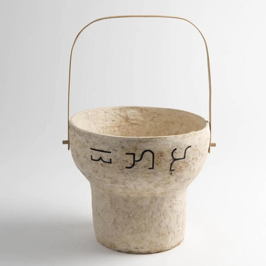 Paper Clay Vase (Natural Bayabayin Single), image 3