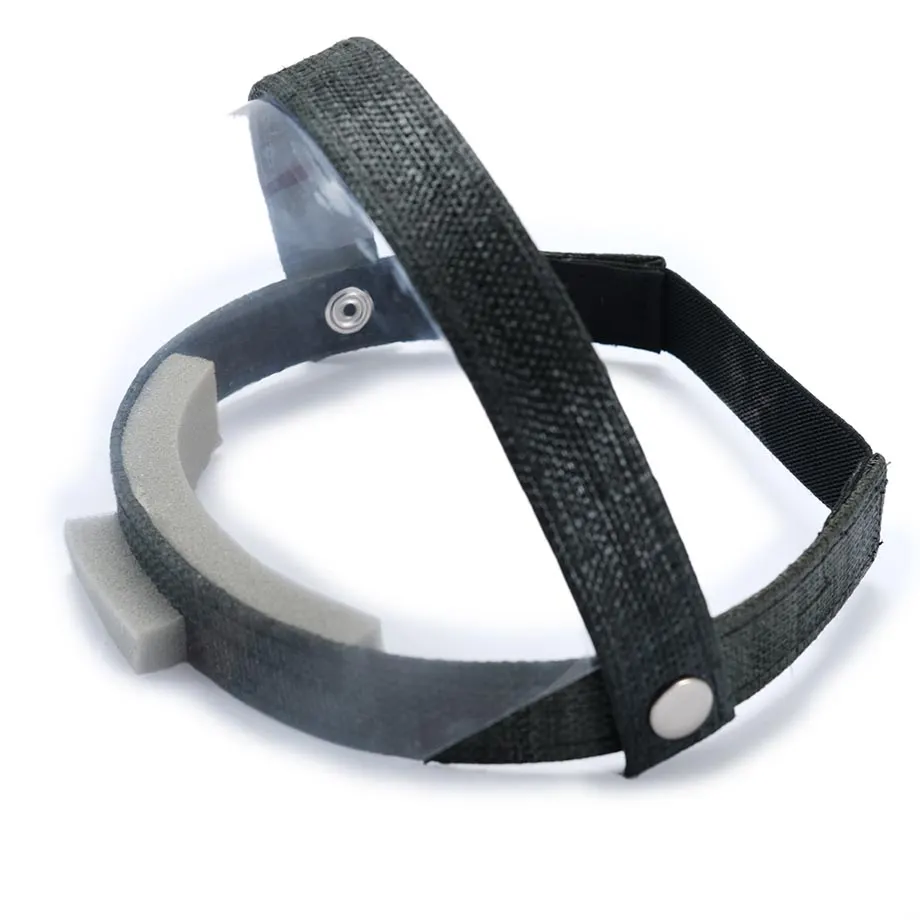 RAFFIA FACE SHIELD (BLACK), image 3