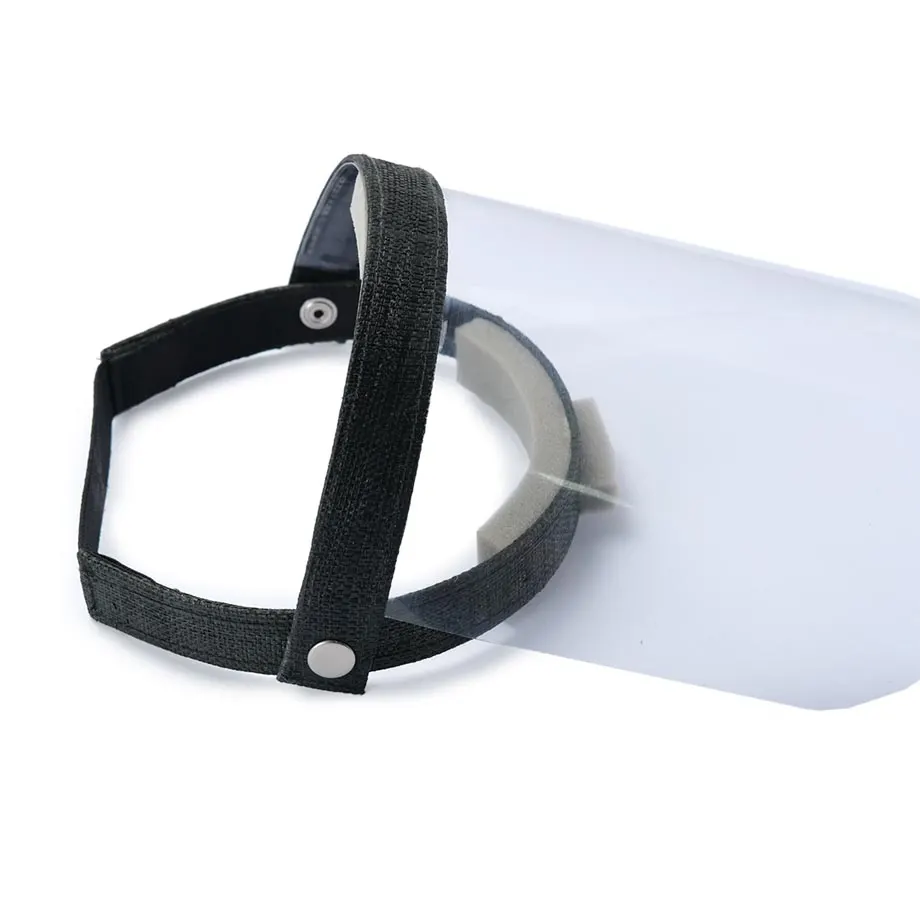 RAFFIA FACE SHIELD (BLACK), image 4