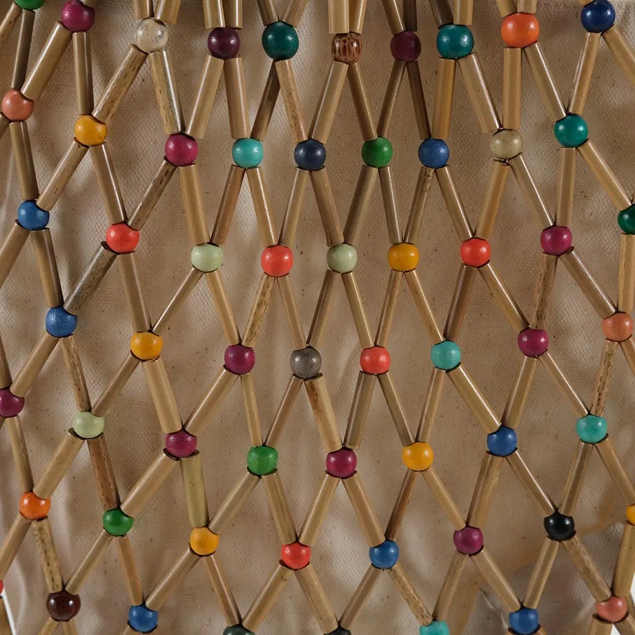 ALANA BAMBOO TOTE BAG (MULTICOLOR), image 4