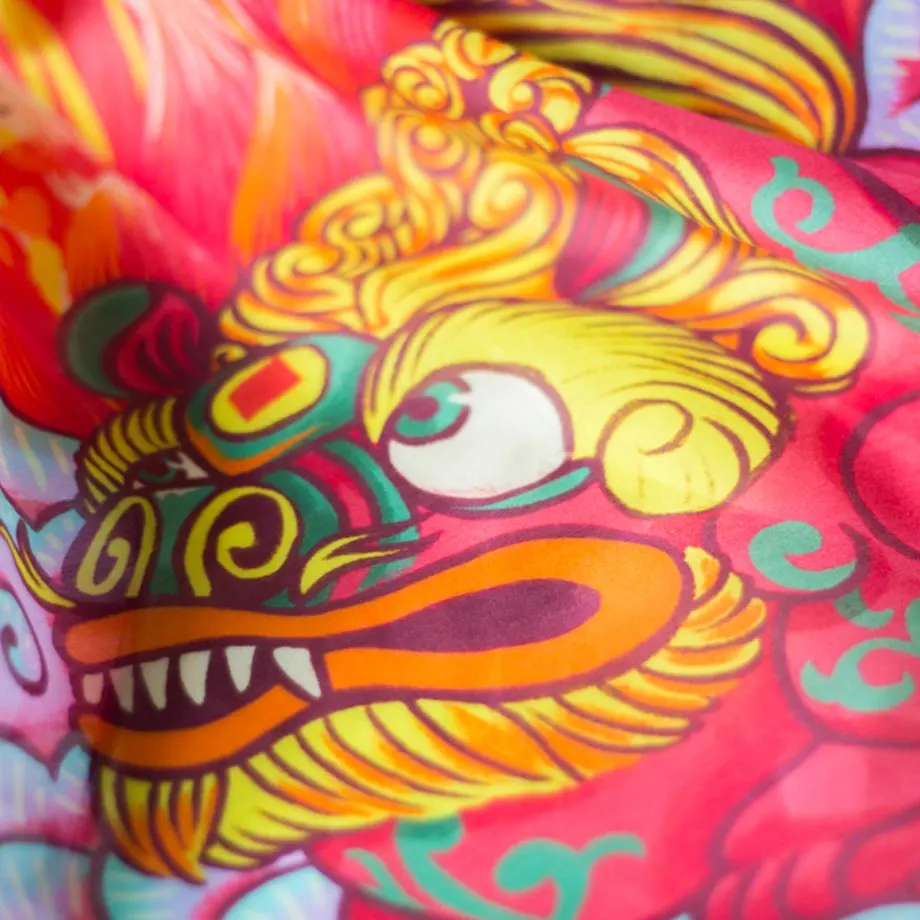 Foo for Thought Silk Cotton Long Scarf, image 2