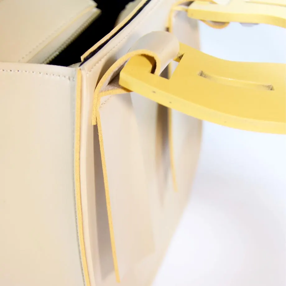 S. DALI Mini Handbag in nude, image 2