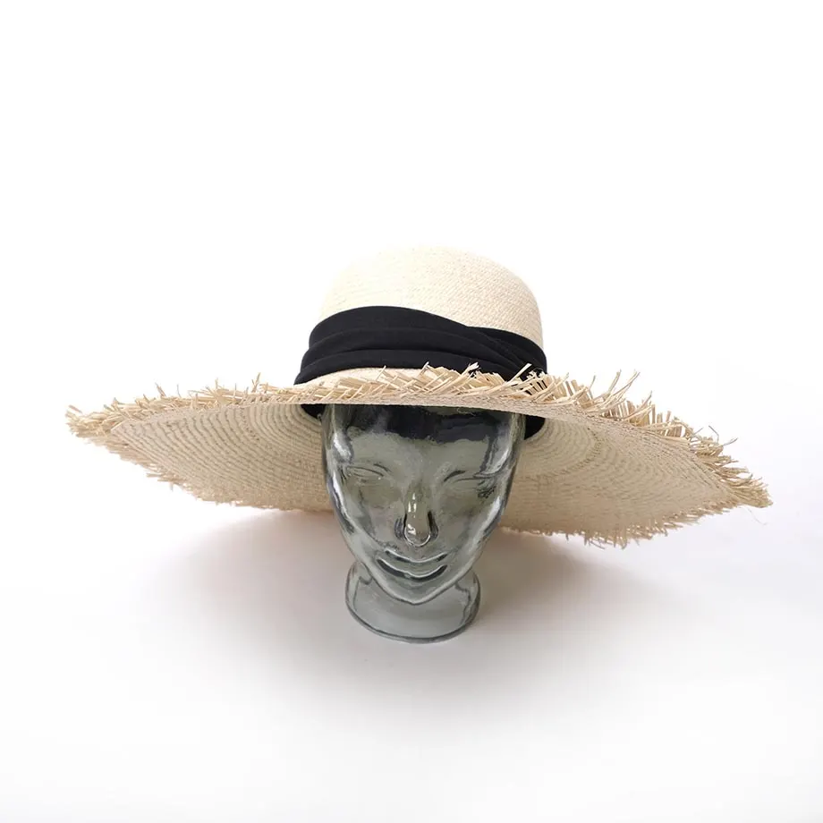 Lady’s Raffia Fringe Hat (HT17-0909), image 2