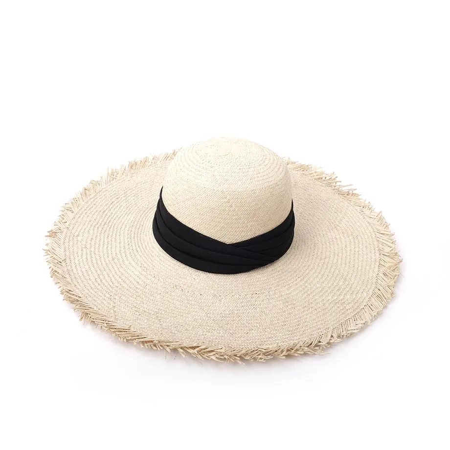 Lady’s Raffia Fringe Hat (HT17-0909), image 5