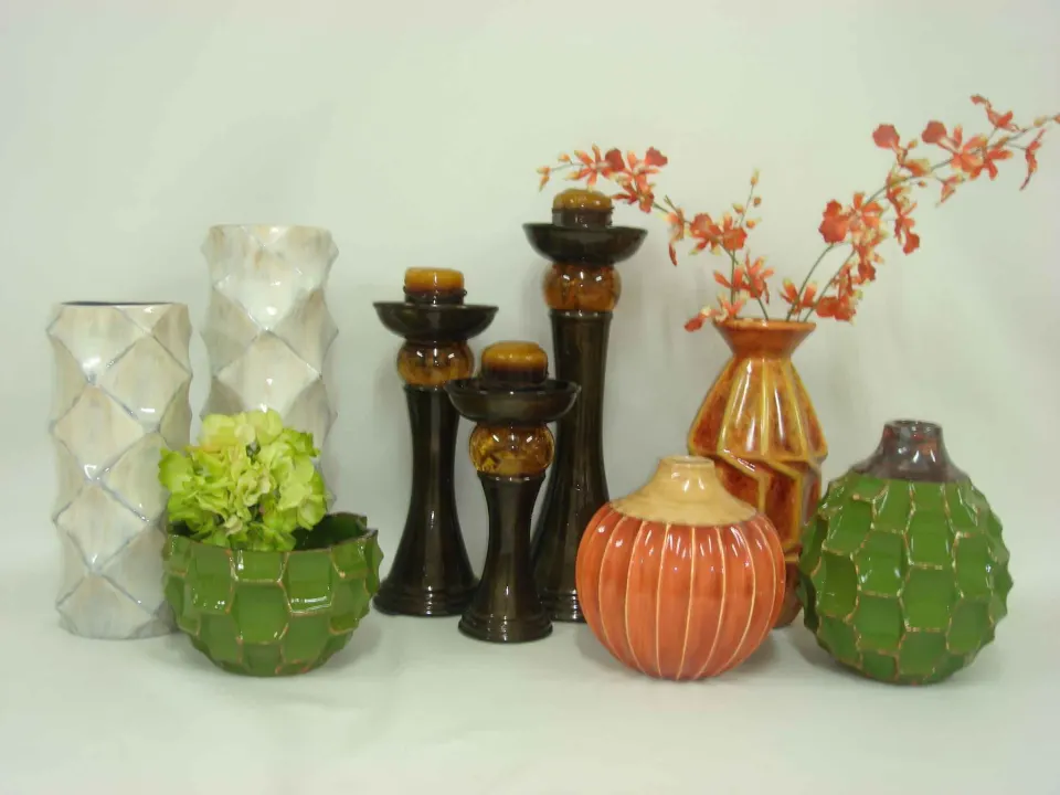 L&G Village Pottery Decorative Pieces, image 4