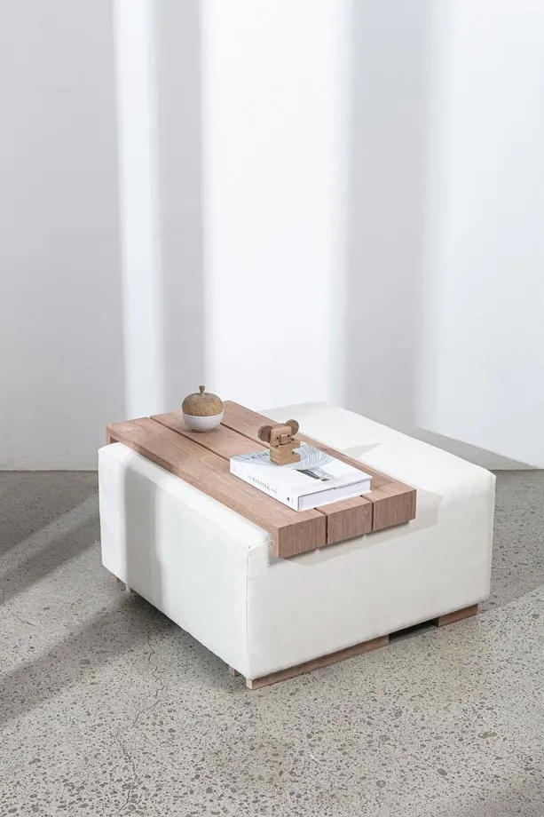 Plank Ottoman, image 3