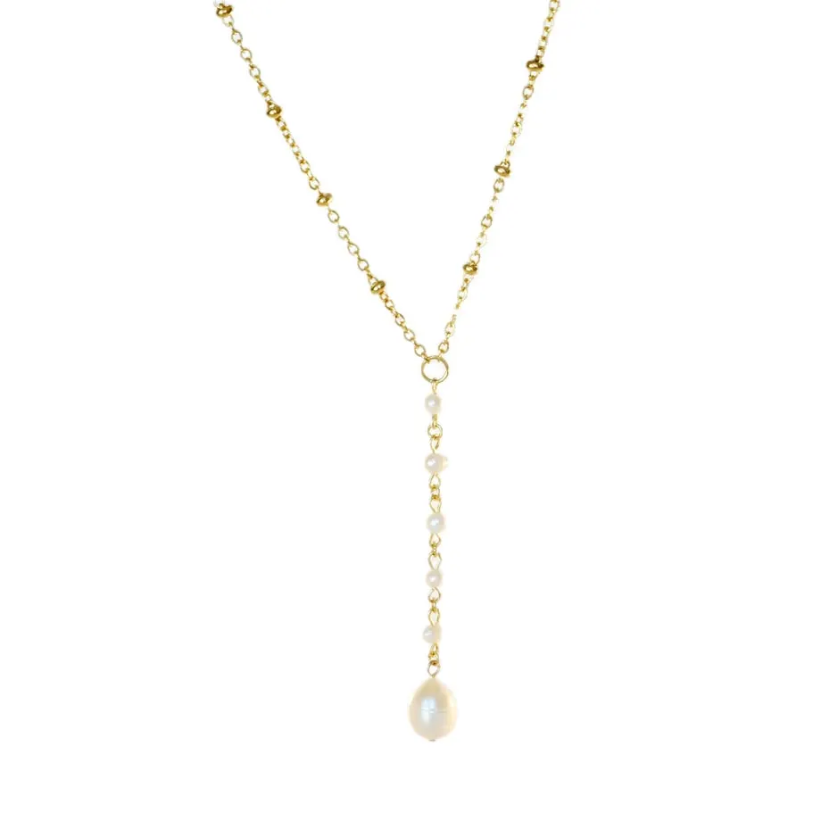 Heather Necklace in Pearl
