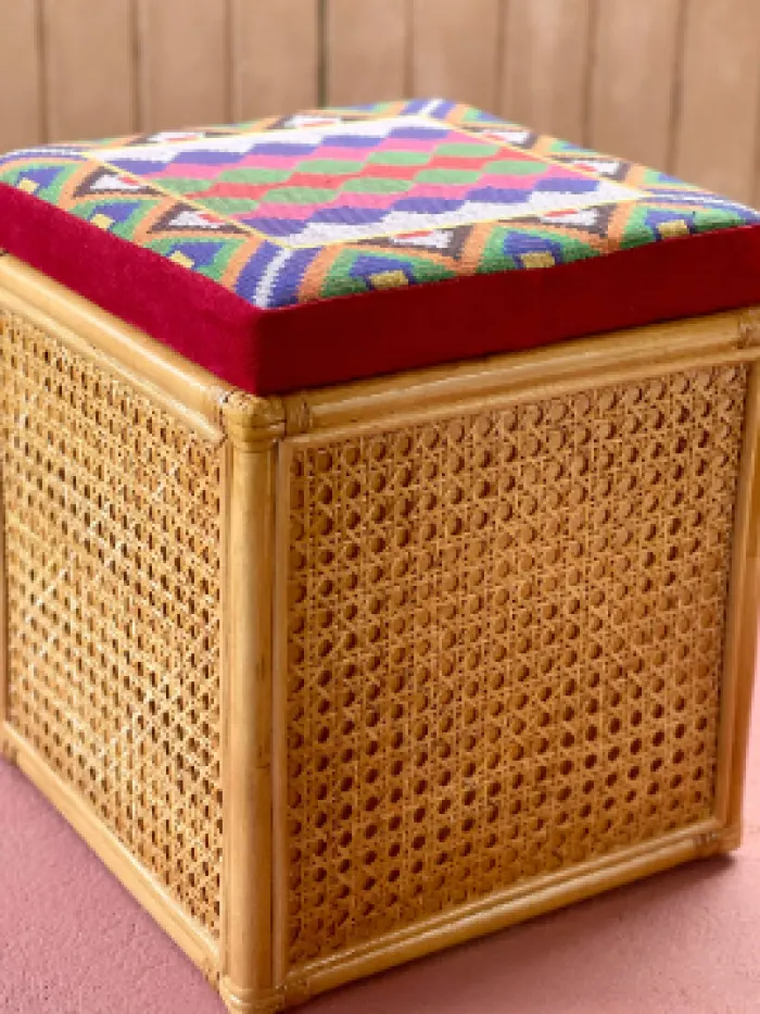 Tausug Solihiya Ottoman Storage, image 2
