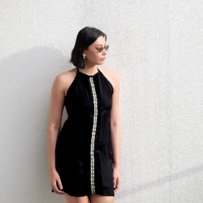 Padayon Mini Dress w/ Hablon Trims, image 3