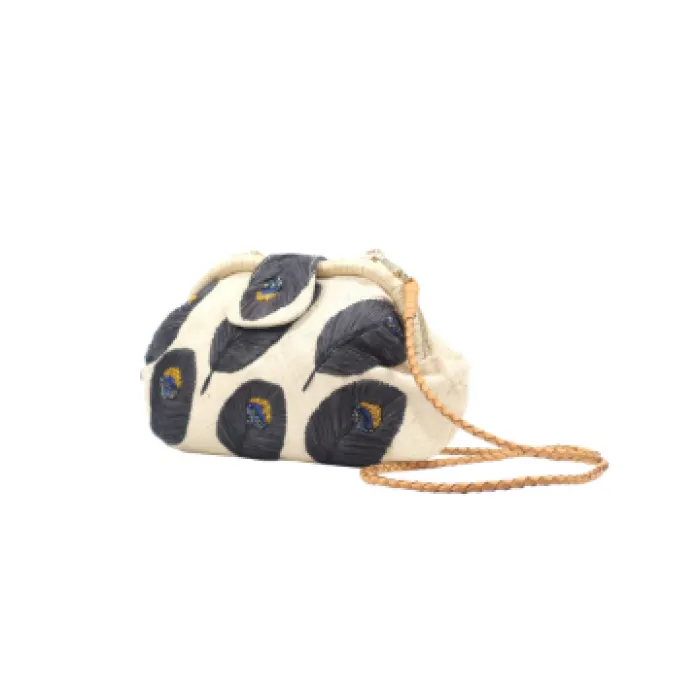 Peacock Feathers Signature Basic Clutch, image 3