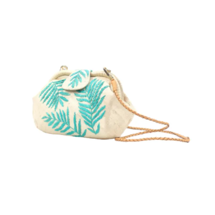Palm Leaves Signature Basic Clutch, image 2
