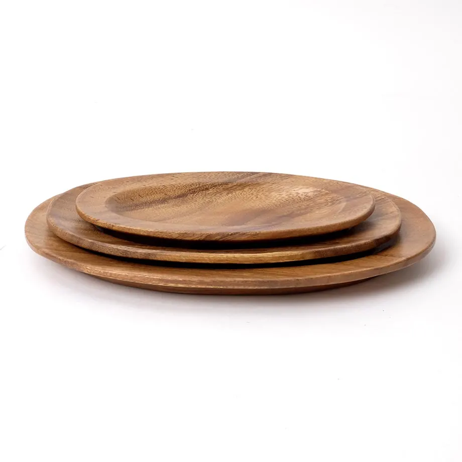 Acacia Oval Serving Tray (MF-001), image 2