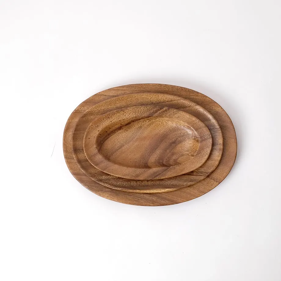 Acacia Oval Serving Tray (MF-001), image 4