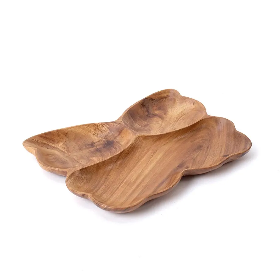 Acacia Divided Tray (MF-006), image 1
