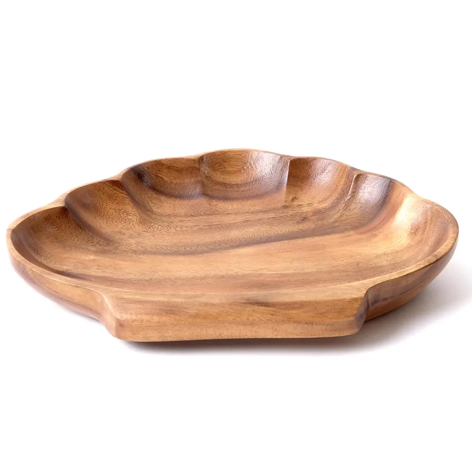 Acacia Shell Shaped Tray (MF-009), image 1