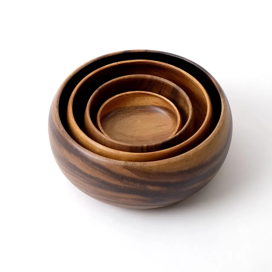 Acacia Calabash Bowl (MF-028), image 2