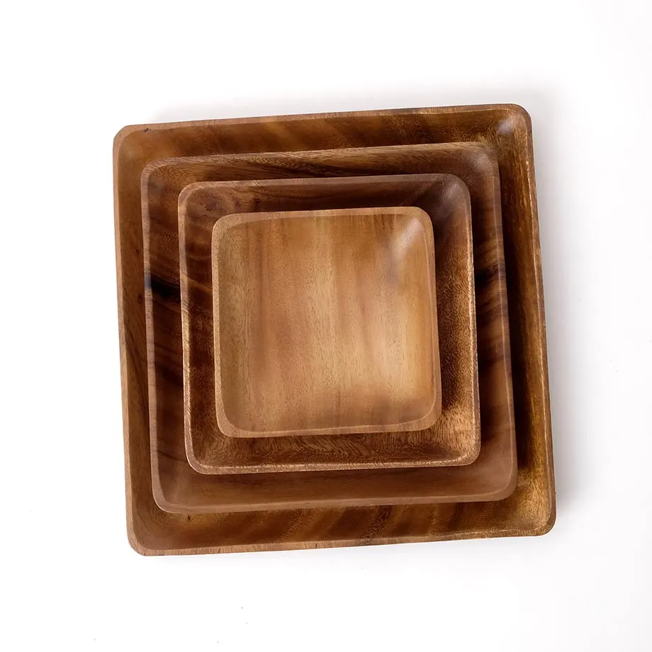 Acacia Traditional Square Tray (MF-013), image 2