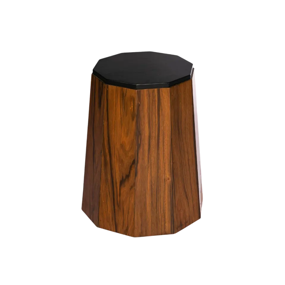 Round Hexa Side Table, image 1