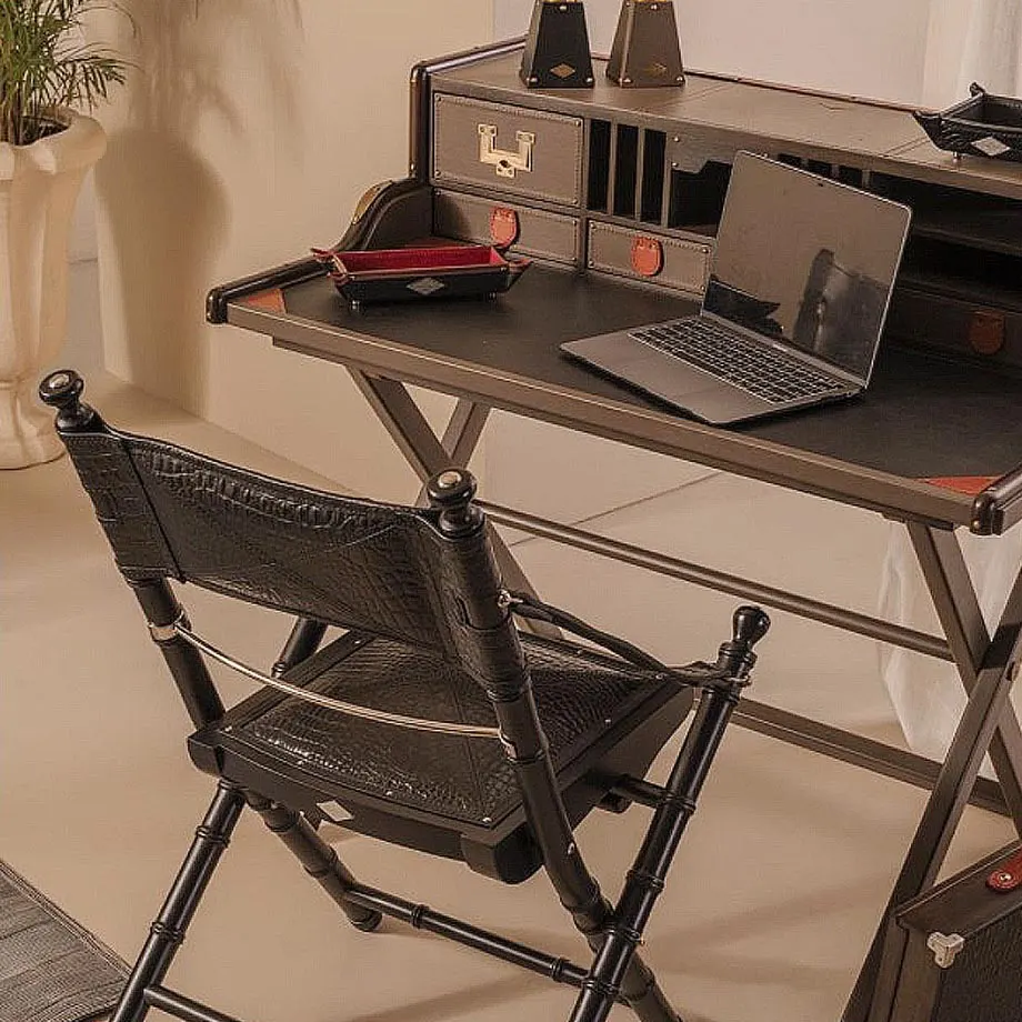 KIPLING DESK & CAMPAIGN CHAIR, image 2