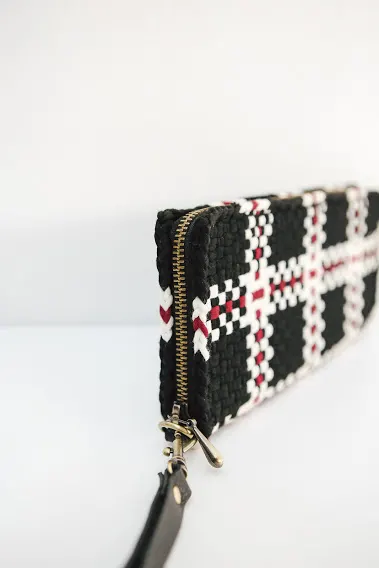 Cheska Wallet Plaid Noir, image 3
