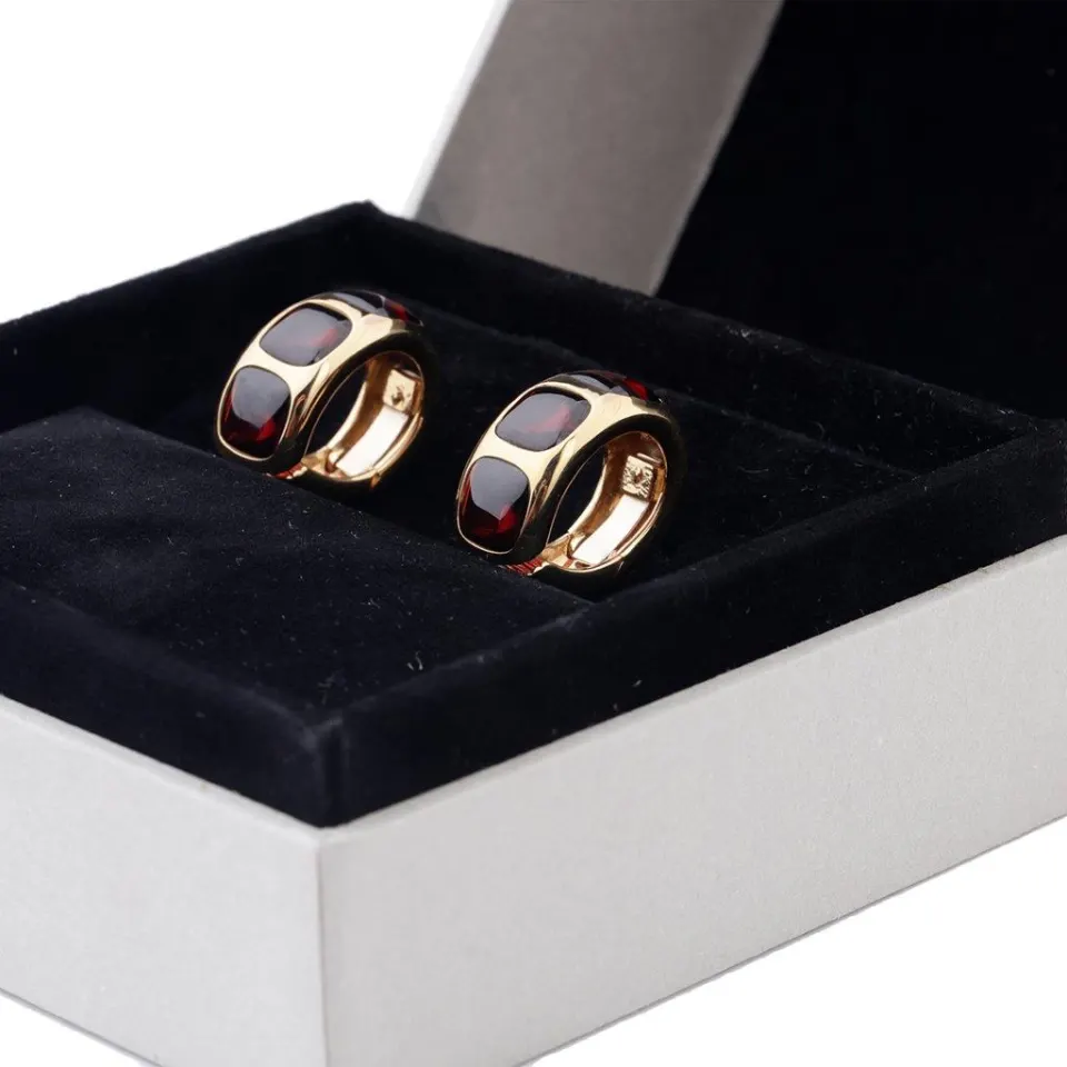 Vintage Pomellato Hinged Hoop Earrings , image 4