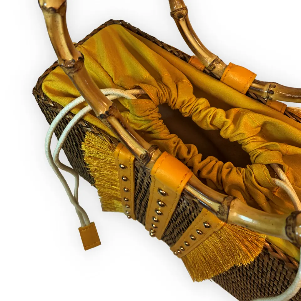 Nito Hand Bag (Mustard), image 4