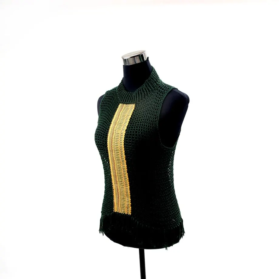 Wovenwear Classic / crochet mix w/ Kalinga textile, image 3