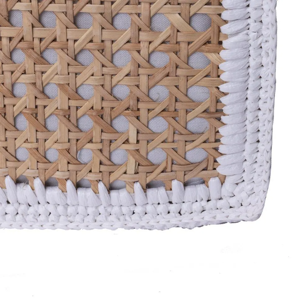 Small Straw Bag with Solihiya Design, image 3