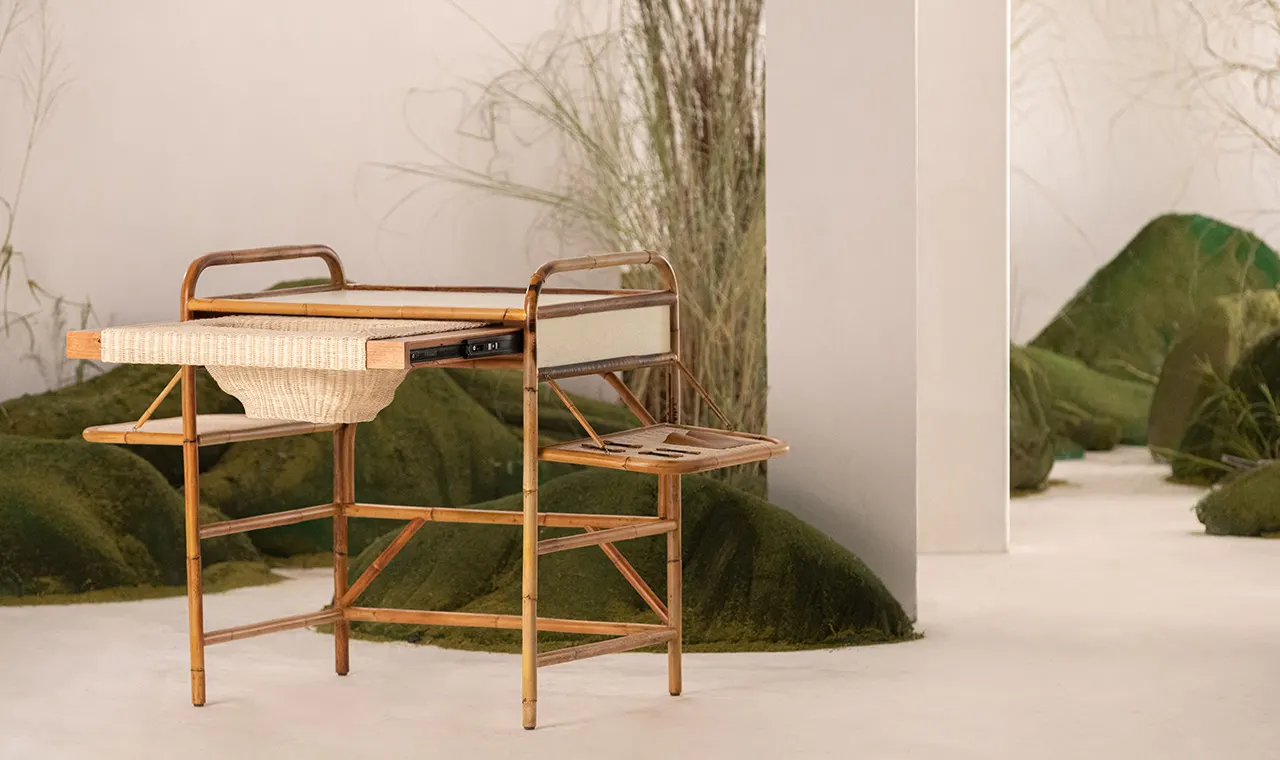 Zacarias 1925 and E. Murio Manila Collaborate to Reinvent Hans Wegner’s Sewing Table