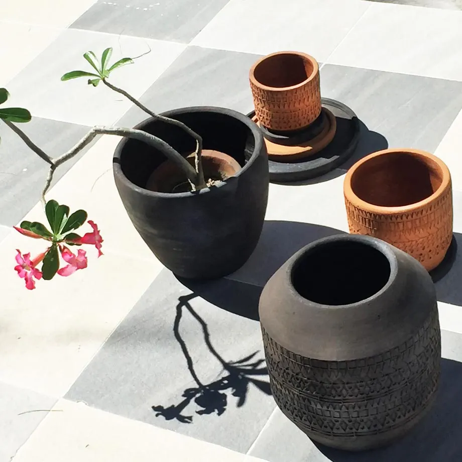 red slab pottery