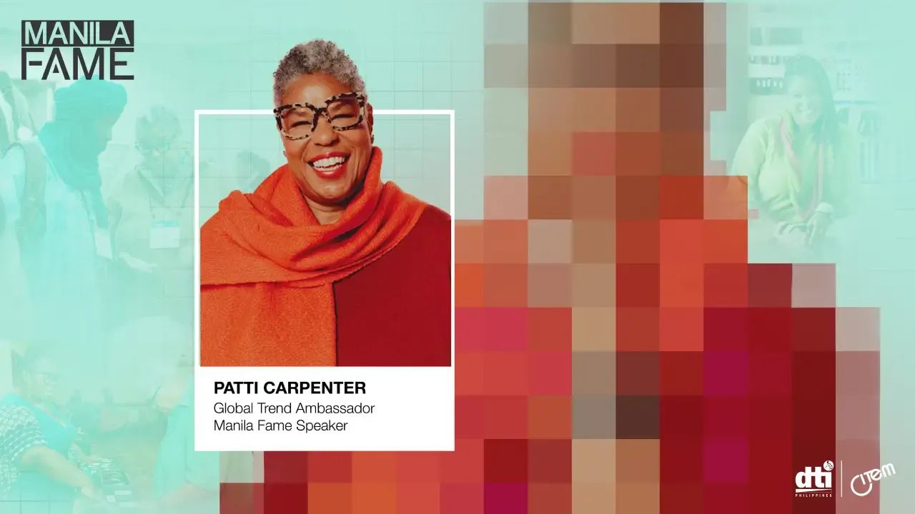 A kaleidoscope world with multi-awarded global trend ambassador Patti Carpenter at Manila FAME 2024