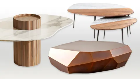 Irregular-shaped center tables that can change the way your space looks