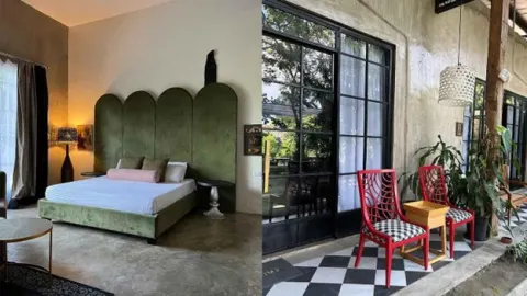 This bed-and-breakfast in Pampanga honors its industrial past through innovative design