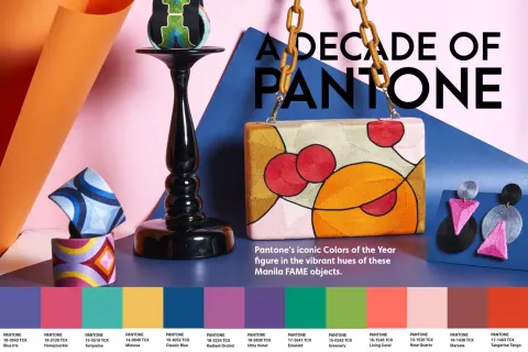 A Decade of Pantone’s Colors of the Year